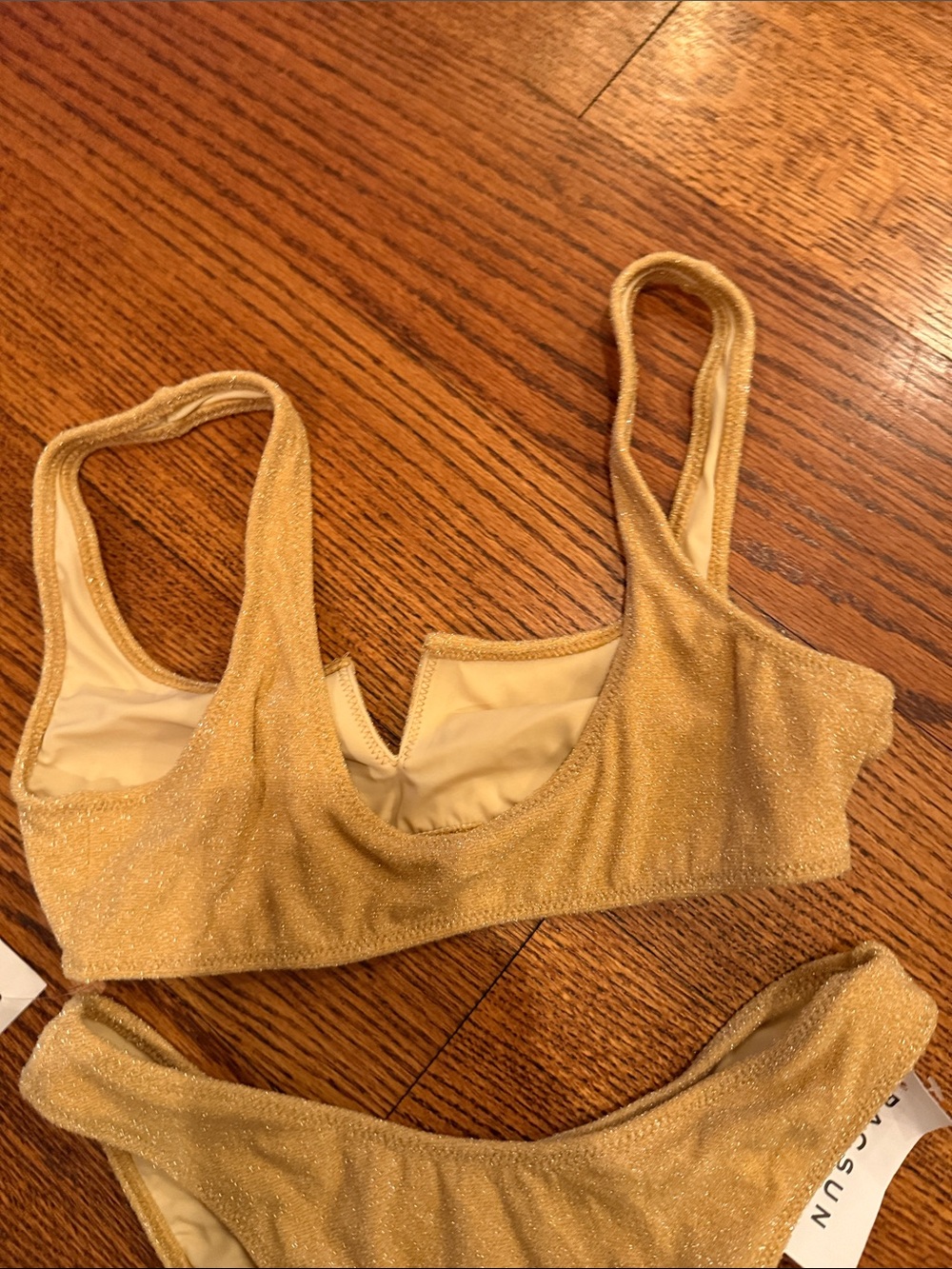 Pacsun gold bikini - Picture 5 of 6